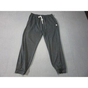 Vuori Pants Womens XL Gray Performance Jogger Elastic Waist Cuffed Ankle Stretch